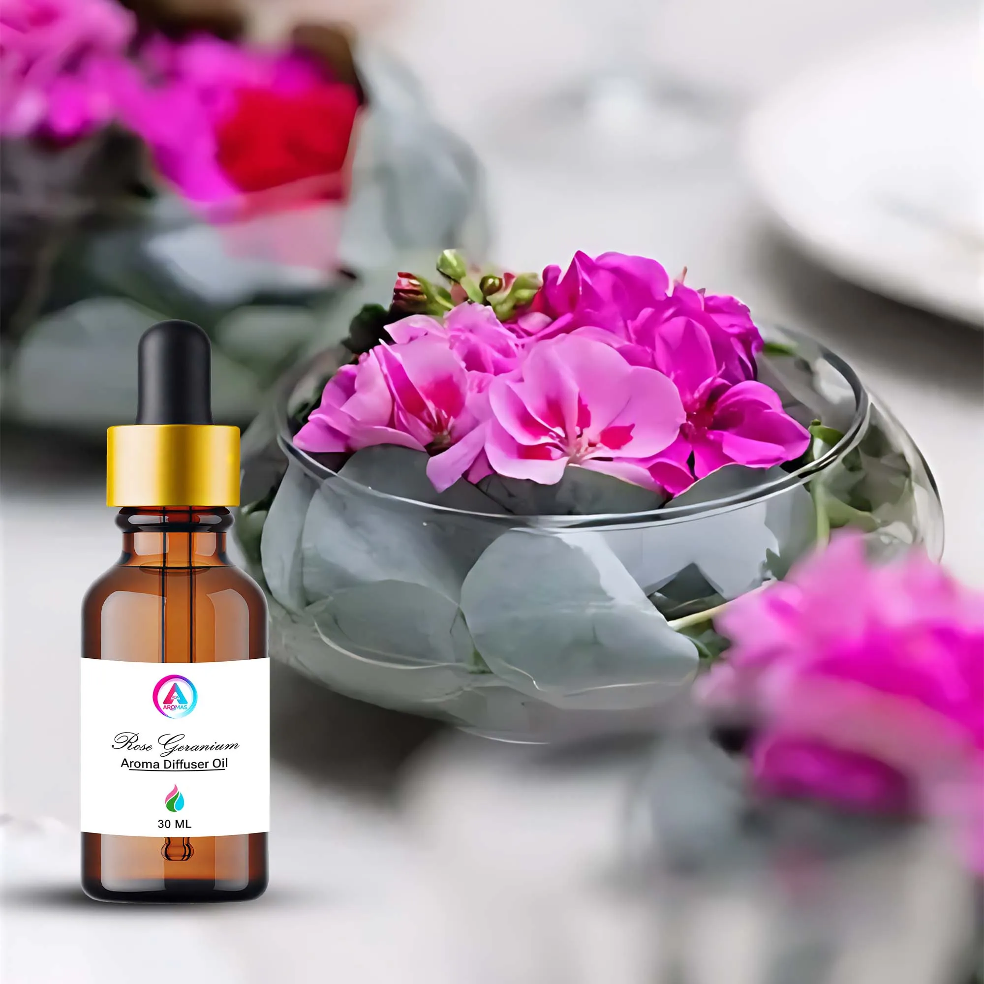 ROSE GERANIUM AROMA OIL
